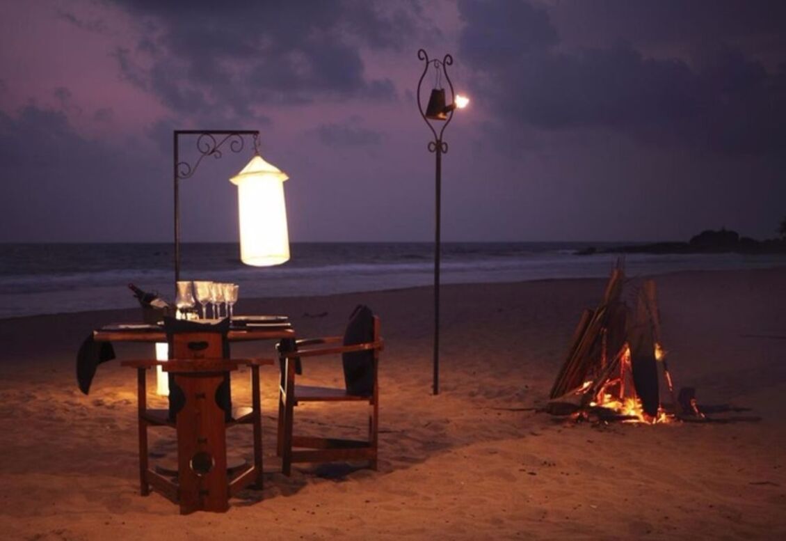 Romantic Beach Dinner